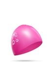Nón bơi trẻ em sIlicone cao cấp SOBIE Ribbon Pink S23 1