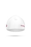 Nón bơi nữ silicon cao cấp dành cho tóc dài SOBIE White S18 3