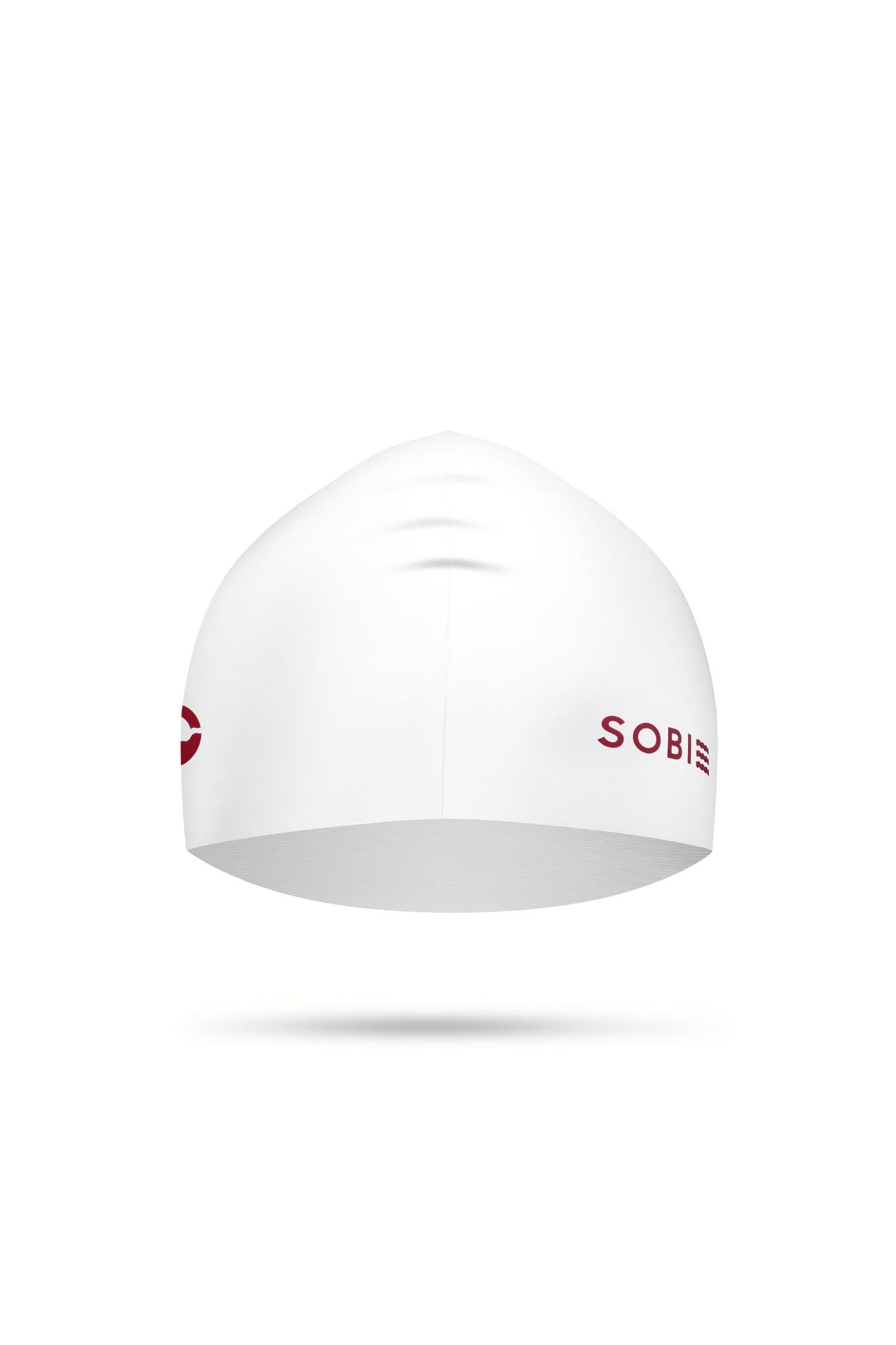Nón bơi nữ silicon cao cấp dành cho tóc dài SOBIE White S18 — 3