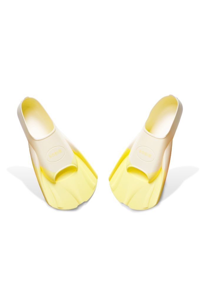 Chân vịt tập bơi Sobie Silicone Yellow CoreFins, ảnh 2