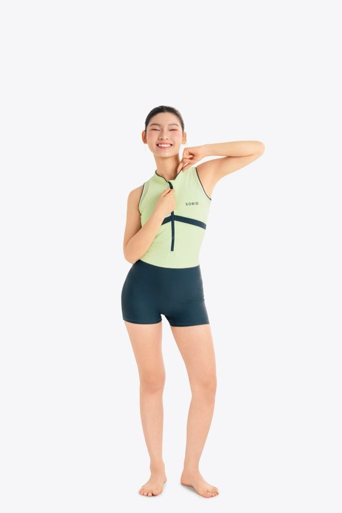 Đồ bơi nữ liền thân SOBIE monokini quyến rũ Sea Ice, ảnh 2