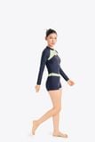 Đồ bơi nữ SOBIE liền thân tay dài chống nắng Sea Shell