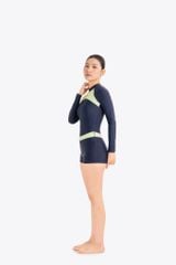 Đồ bơi nữ SOBIE liền thân tay dài chống nắng Sea Shell 5