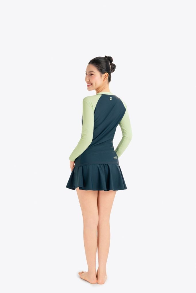 Áo bơi nữ SOBIE tay dài kín Sea Bay — 5