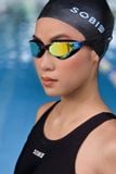 Kính bơi SOBIE cao cấp tráng gương, chống sương, UV - Blue Mirror S01 10
