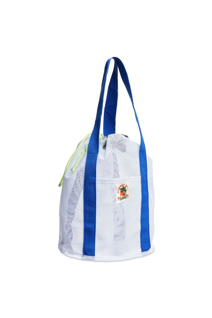 Túi đi biển dây rút White Navy SOBIE, ảnh 2