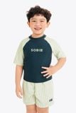 Áo bơi bé trai SOBIE tay ngắn năng động Sea Kai