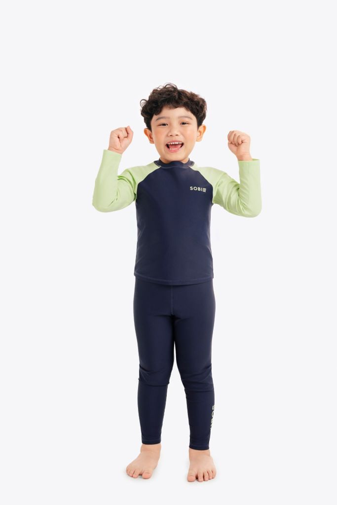 Áo bơi bé trai SOBIE tay dài kín đáo Sea Zale, ảnh 2