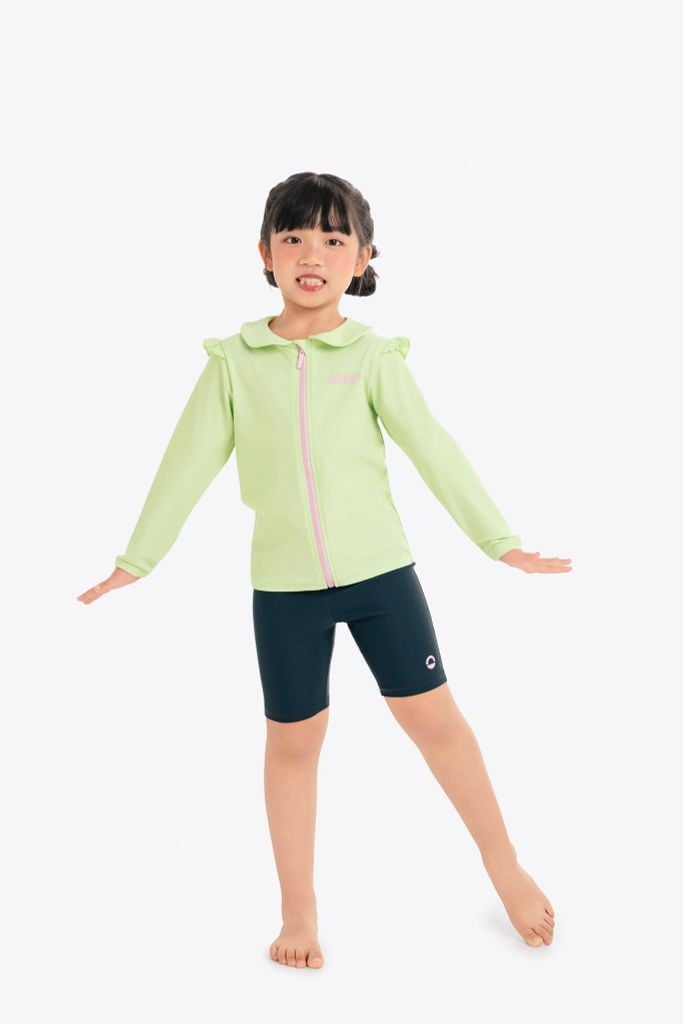 Áo bơi bé gái SOBIE tay dài dễ thương Sea Mimi — 2