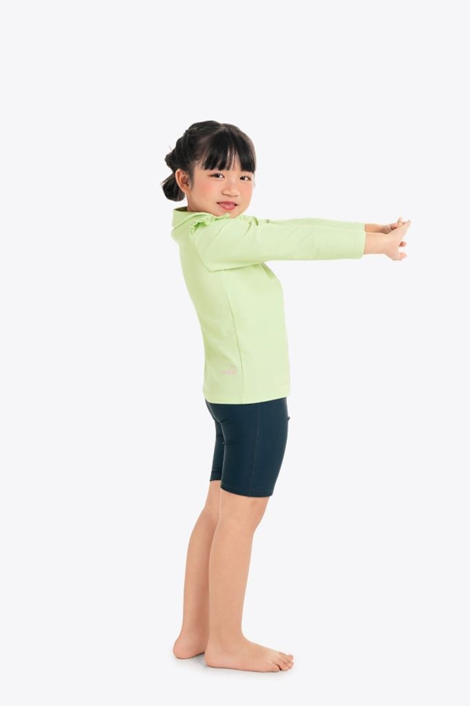 Áo bơi bé gái SOBIE tay dài dễ thương Sea Mimi — 4