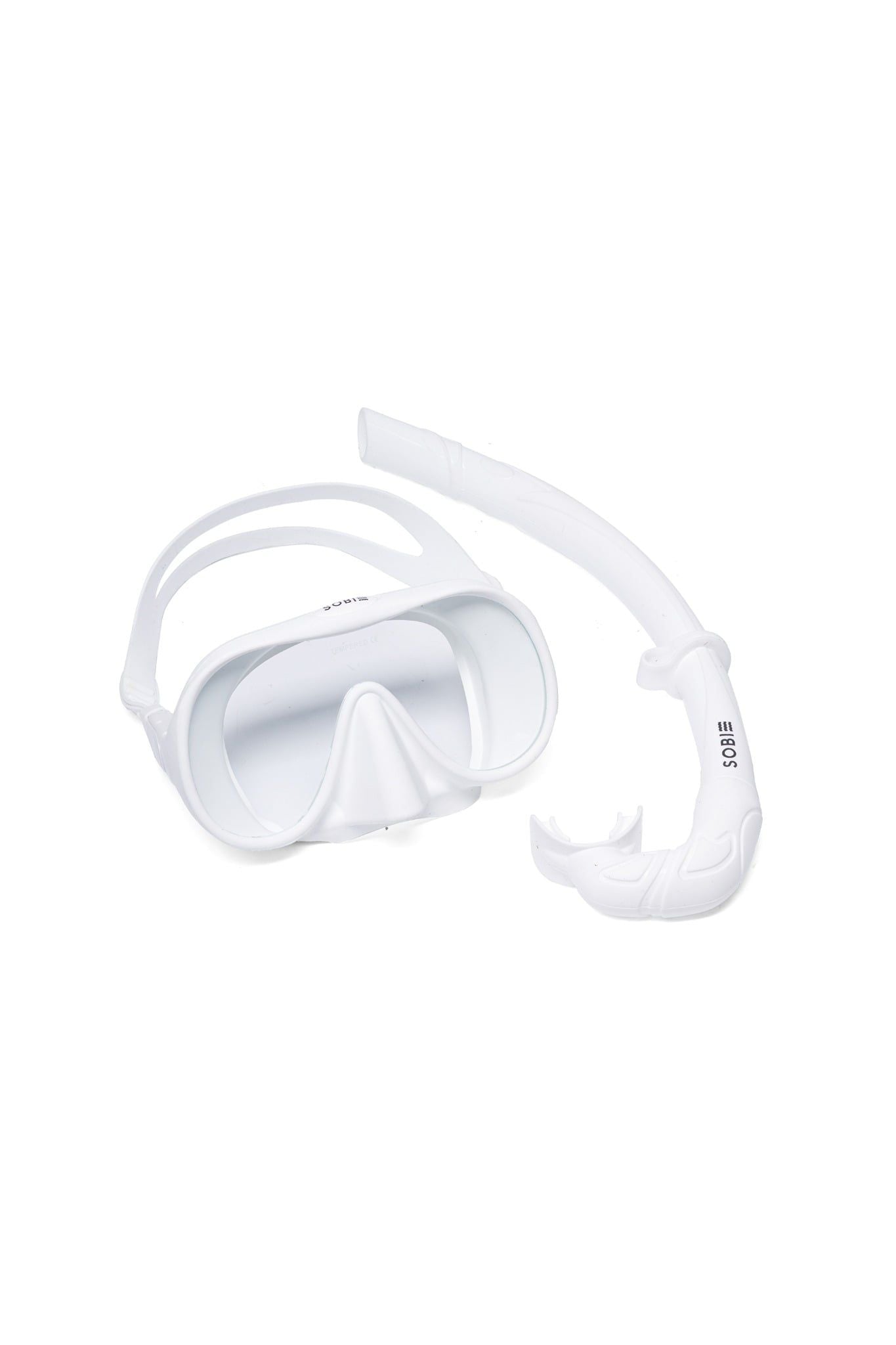 SET Mặt nạ lặn biển + Ống thở  SOBIE White