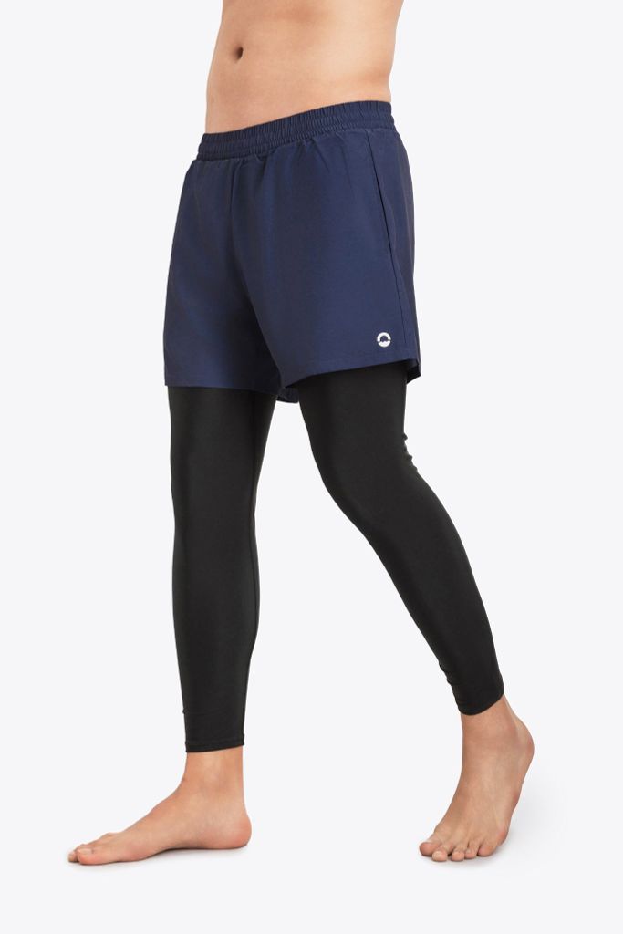 Quần đi biển nam legging 2 layer kín đáo Marine Rise, ảnh 3