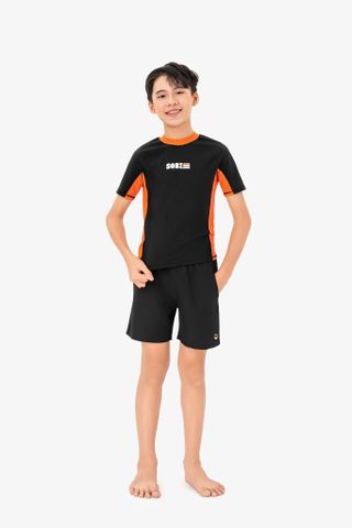  Áo bơi bé trai SOBIE tay ngắn kín đáo chống nắng Sibling Stone 