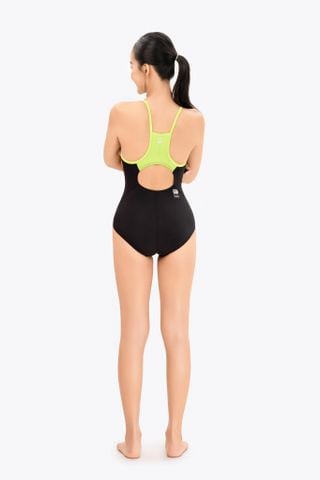  Đồ bơi nữ liền thân chuyên tập luyện Sotek™ Swimming X Back suit Green 