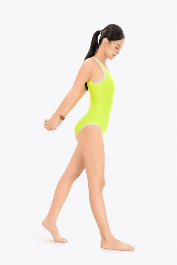 Đồ bơi nữ liền thân chuyên tập luyện Sotek™ Swimming Hyper suit Green, ảnh 5