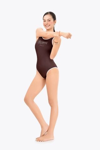  Đồ bơi nữ liền thân chuyên tập luyện Sotek™ Swimming Hyper suit Mocha 