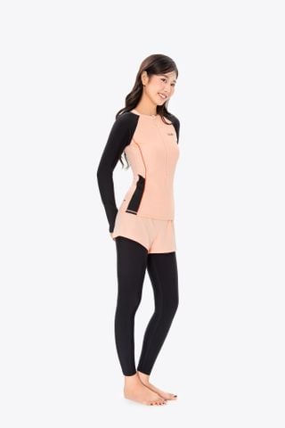  Áo bơi nữ SOBIE tay dài kín đáo chống nắng Floral Emma 