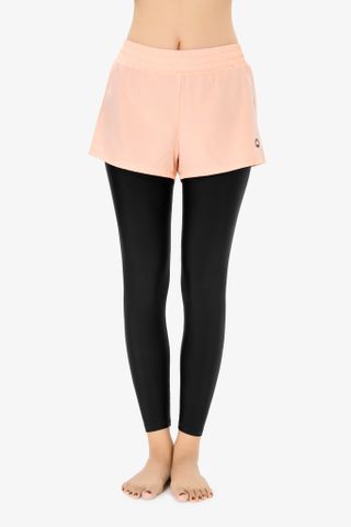  Quần đi biển nữ SOBIE legging 2 layer kín đáo Floral Aster 