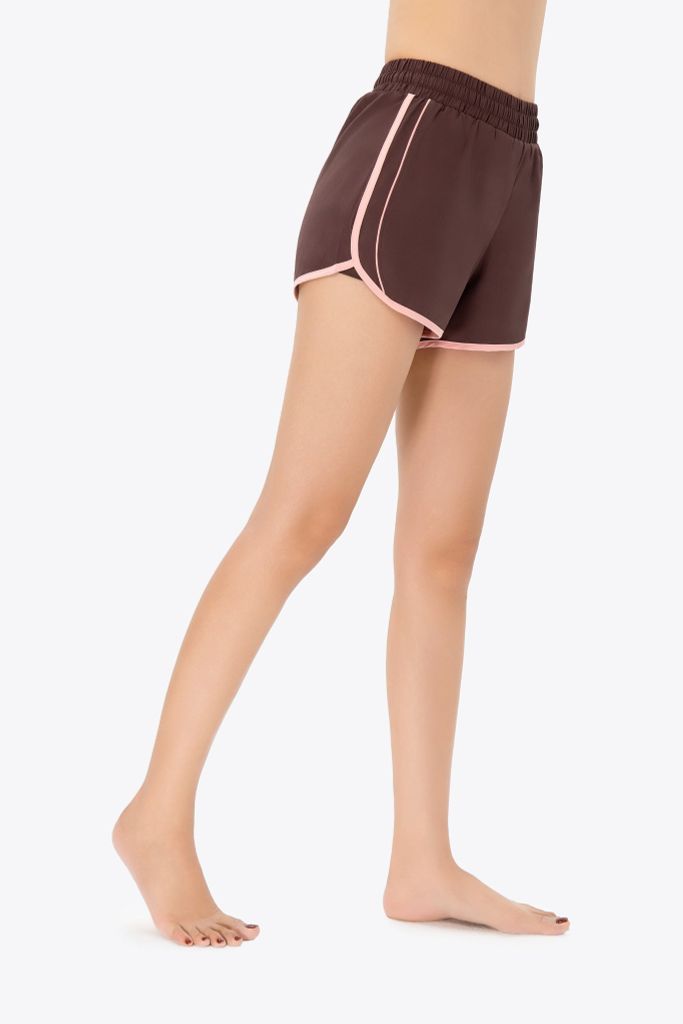 Quần đi biển nữ SOBIE short 2 layer kín đáo Floral Hazel, ảnh 3