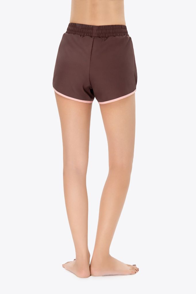 Quần đi biển nữ SOBIE short 2 layer kín đáo Floral Hazel, ảnh 4