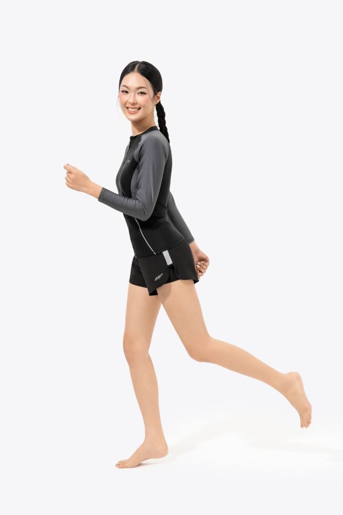 Áo bơi nữ tay dài kín đáo và chống nắng Ori Zoe — 3