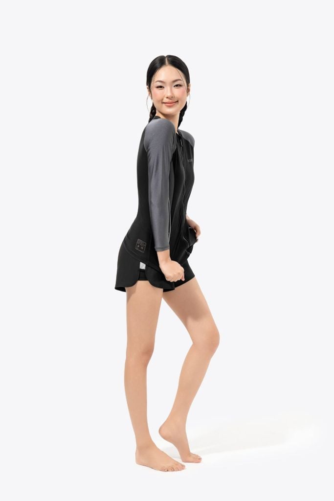 Áo bơi nữ tay dài kín đáo và chống nắng Ori Zoe — 4
