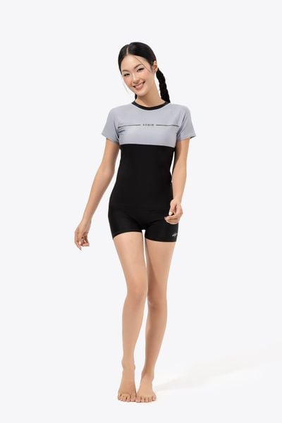  Áo bơi nữ tay ngắn kín đáo và chống nắng Ori Taylor 