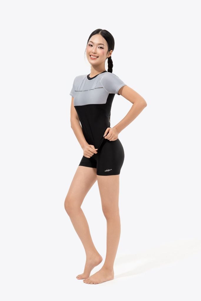 Áo bơi nữ tay ngắn kín đáo và chống nắng Ori Taylor — 3