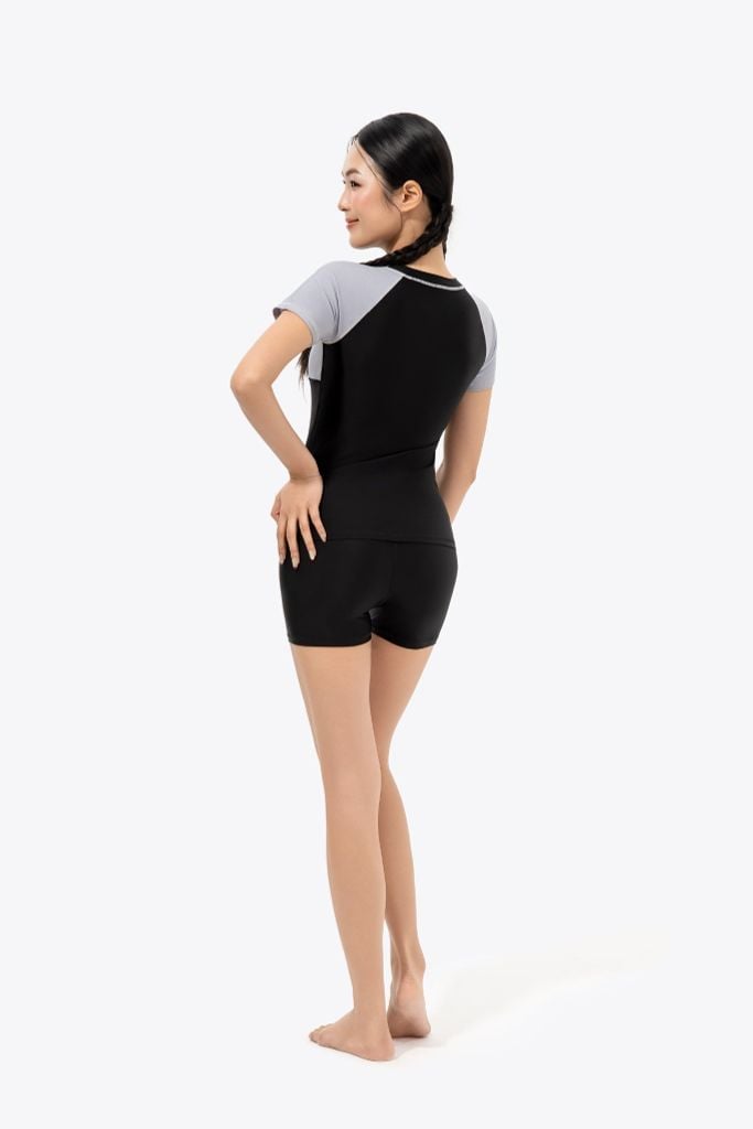 Áo bơi nữ tay ngắn kín đáo và chống nắng Ori Taylor — 5