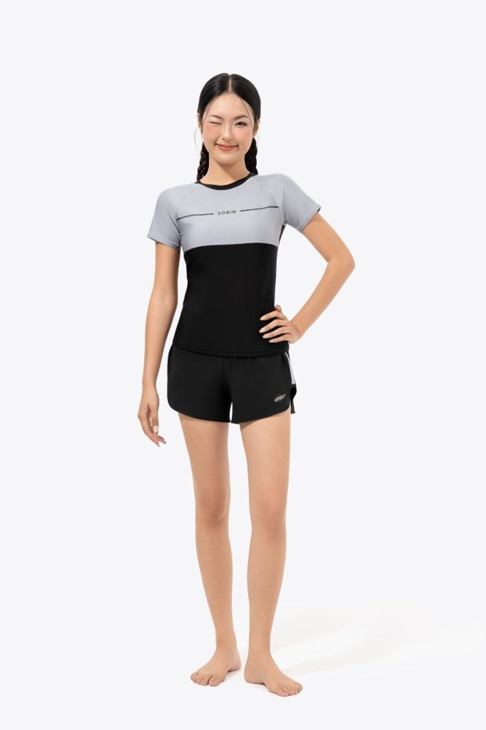 Áo bơi nữ tay ngắn kín đáo và chống nắng Ori Taylor — 6