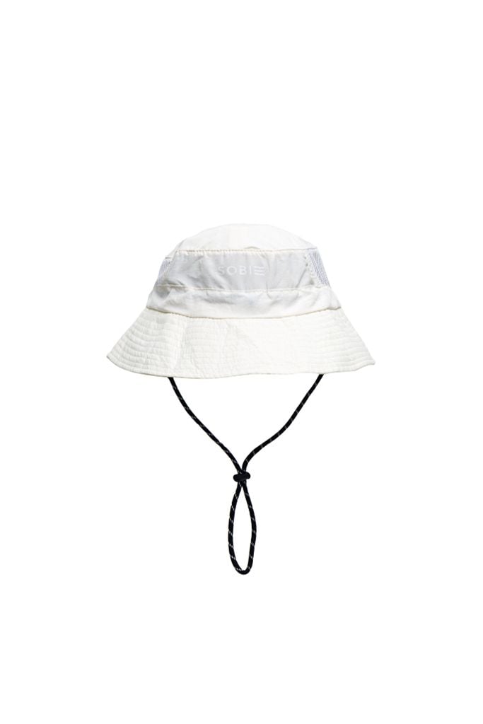 Nón chống nắng đi biển SOBIE Beach Hat White — 4