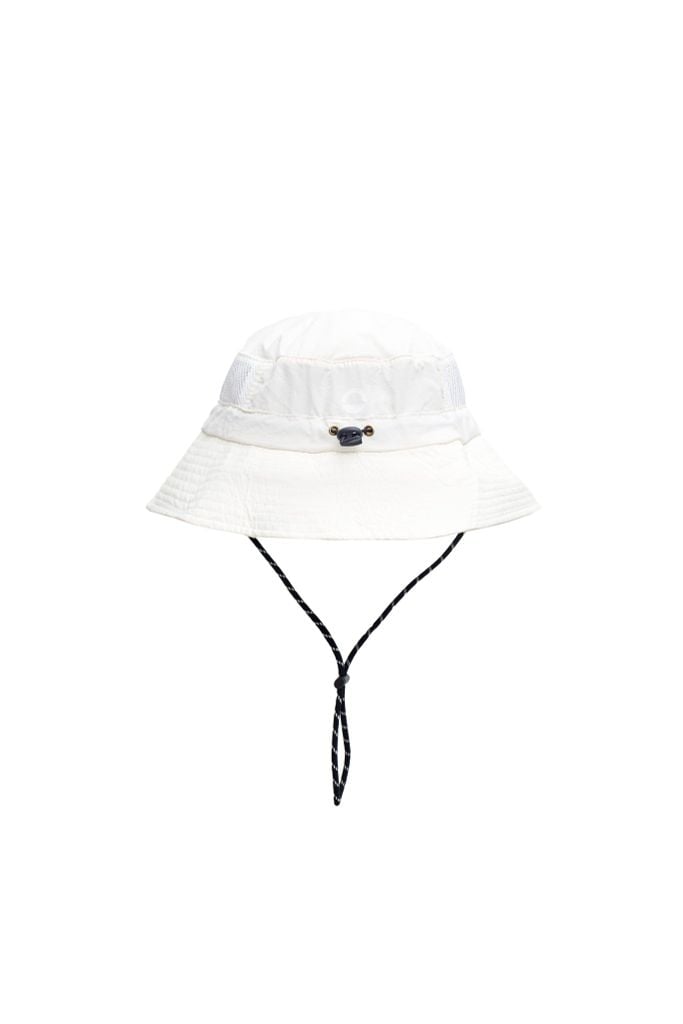 Nón chống nắng đi biển SOBIE Beach Hat White — 5