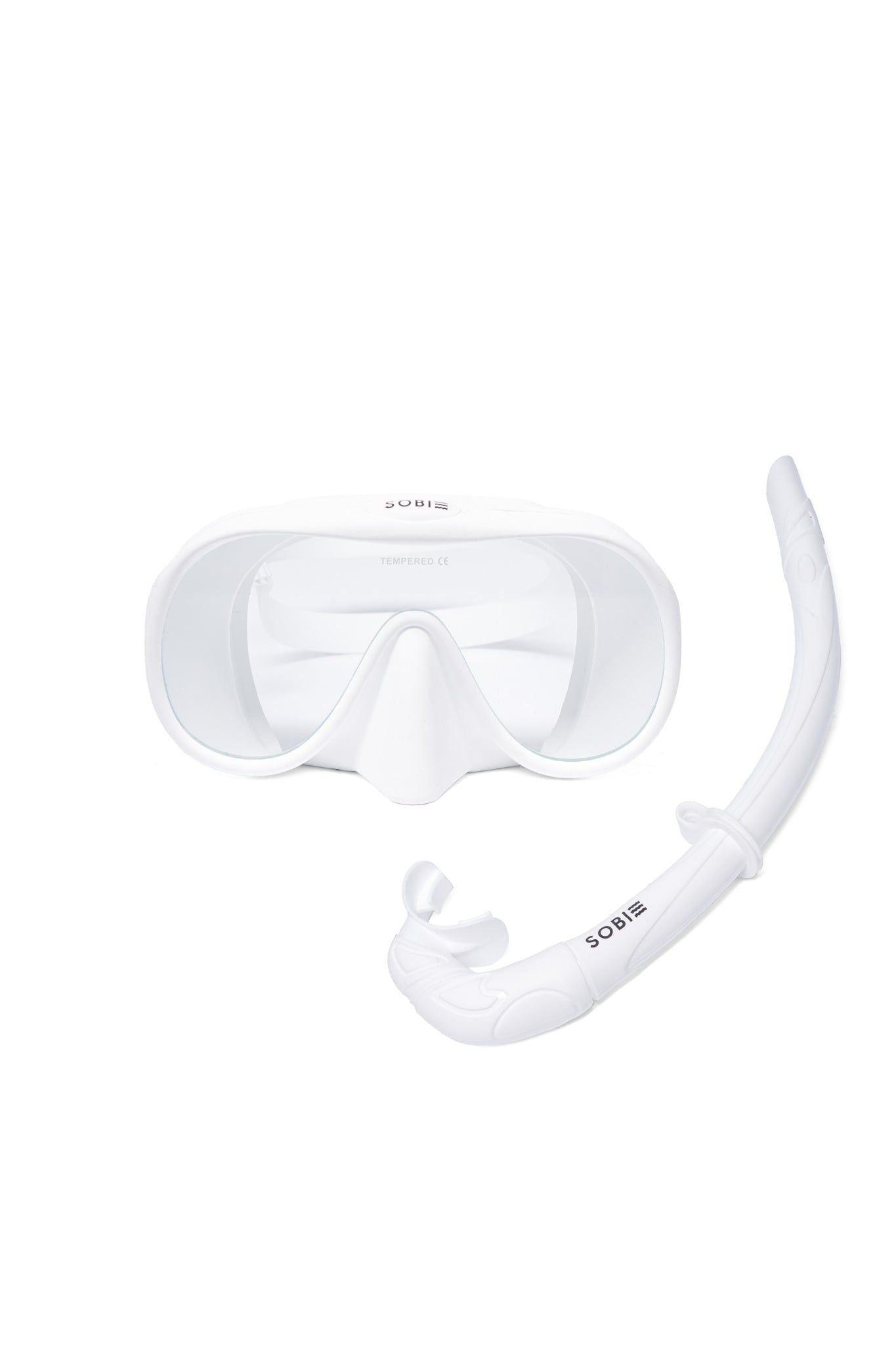 SET Mặt nạ lặn biển + Ống thở  SOBIE White