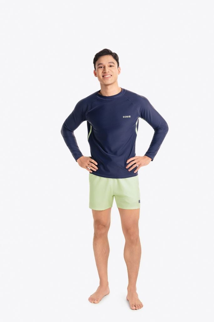 Áo bơi nam SOBIE tay dài kín đáo chống nắng Sea Star — 3