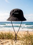Nón chống nắng đi biển SOBIE Beach Hat Black 8