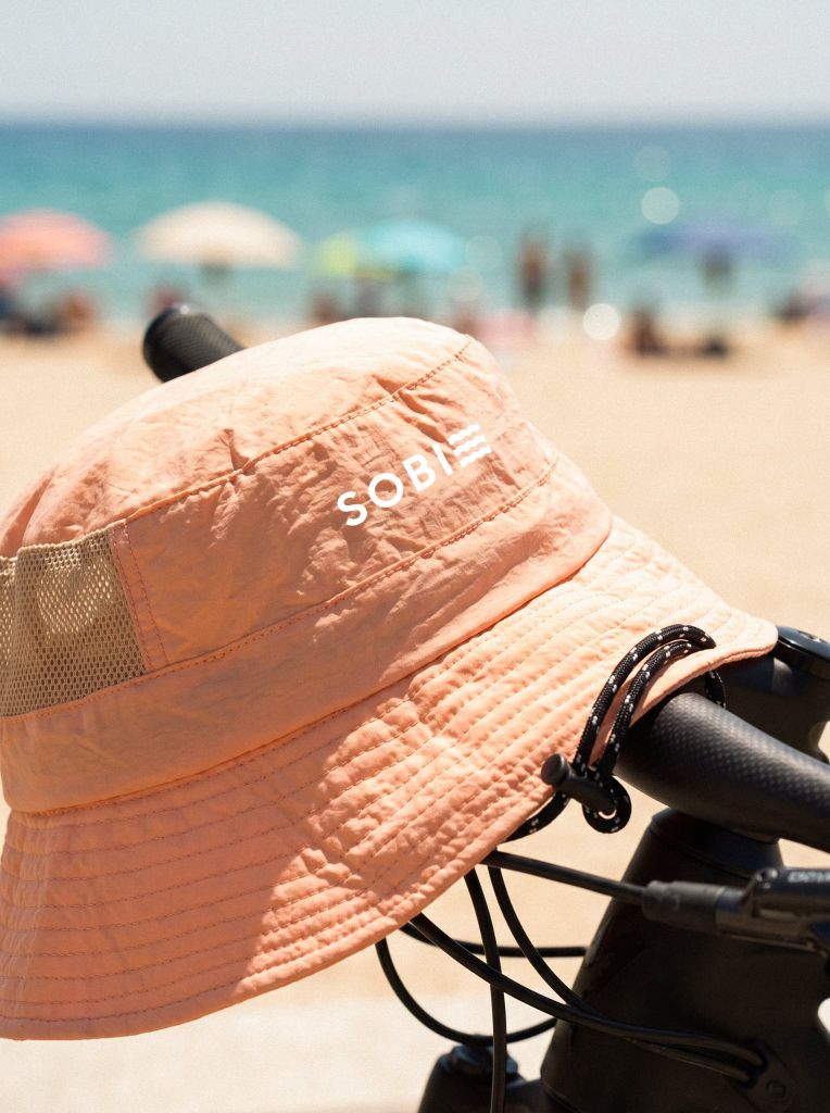 Nón chống nắng đi biển SOBIE Beach Hat Peach, ảnh 10