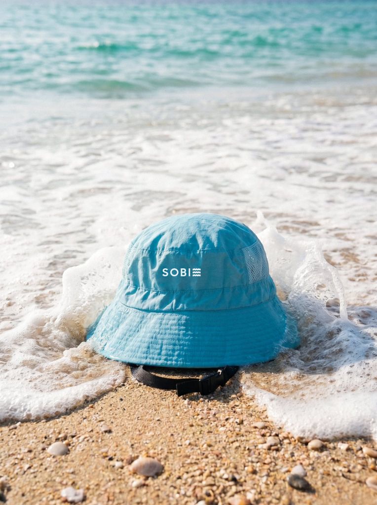 Nón chống nắng lướt sóng SOBIE Surf Hat Blue, ảnh 11