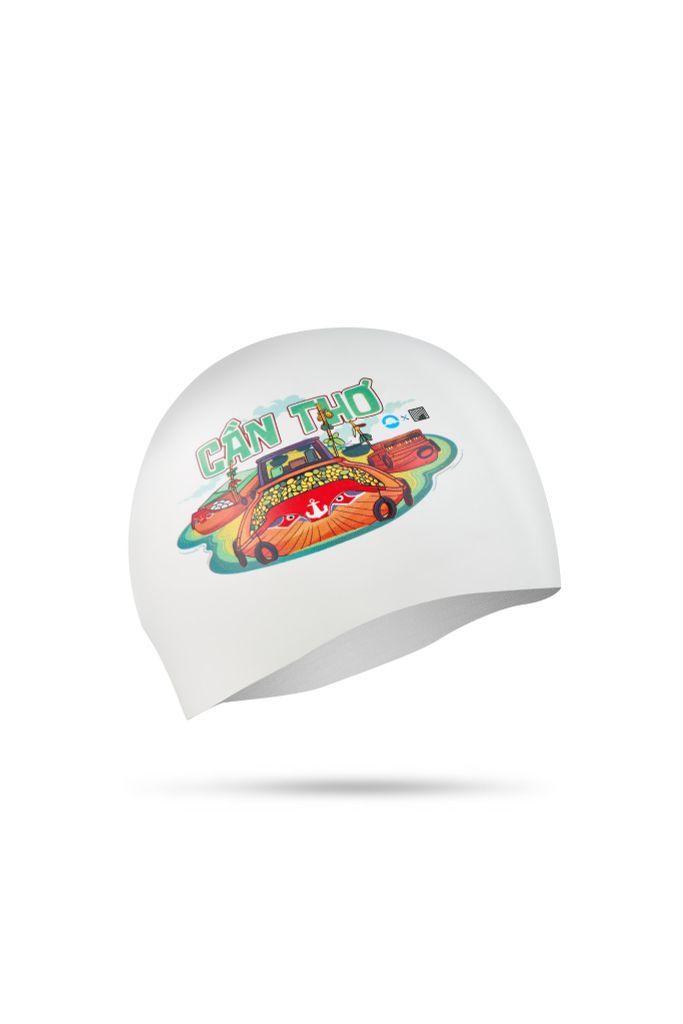 Nón bơi SOBIE silicone Chợ Nổi — 2