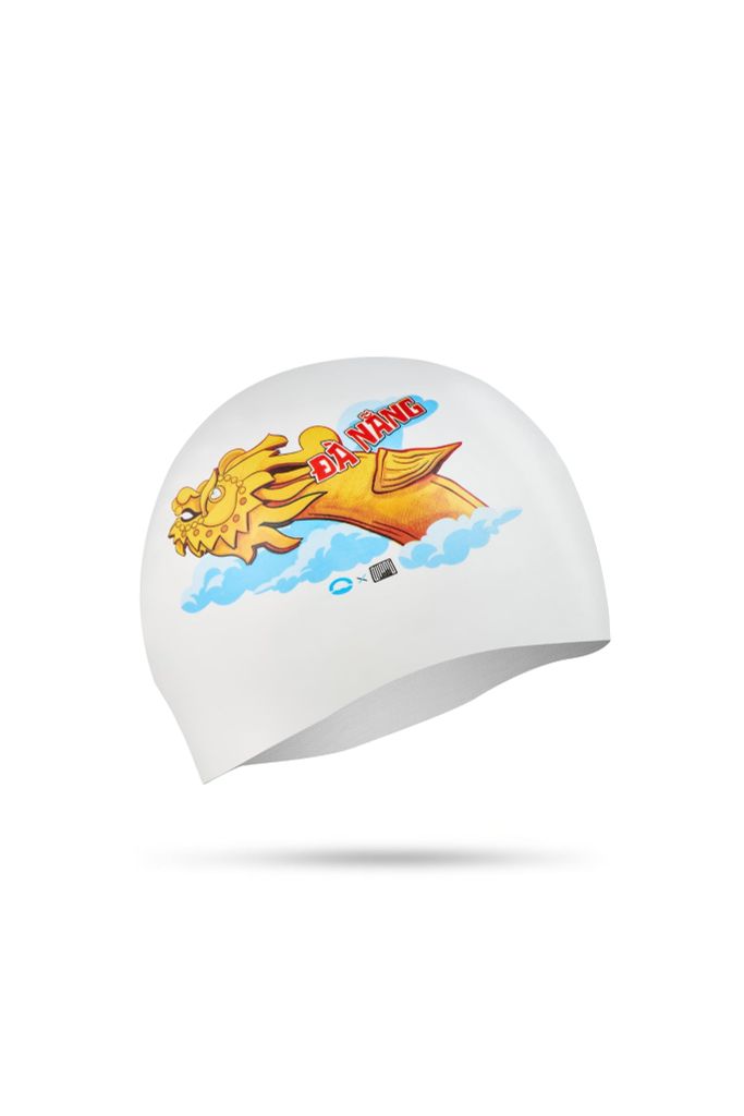 Nón bơi SOBIE silicone Cầu Rồng, ảnh 2