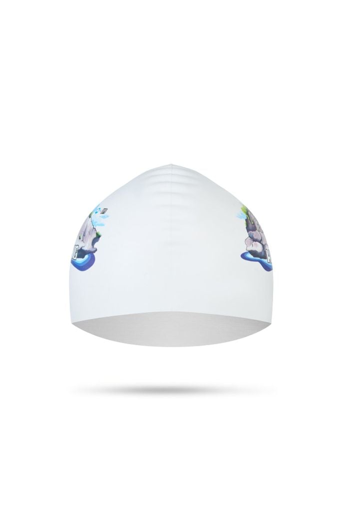 Nón bơi SOBIE silicone Đá Vôi — 4