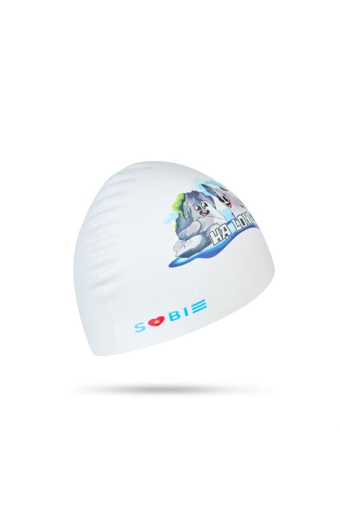 Nón bơi SOBIE silicone Đá Vôi — 3