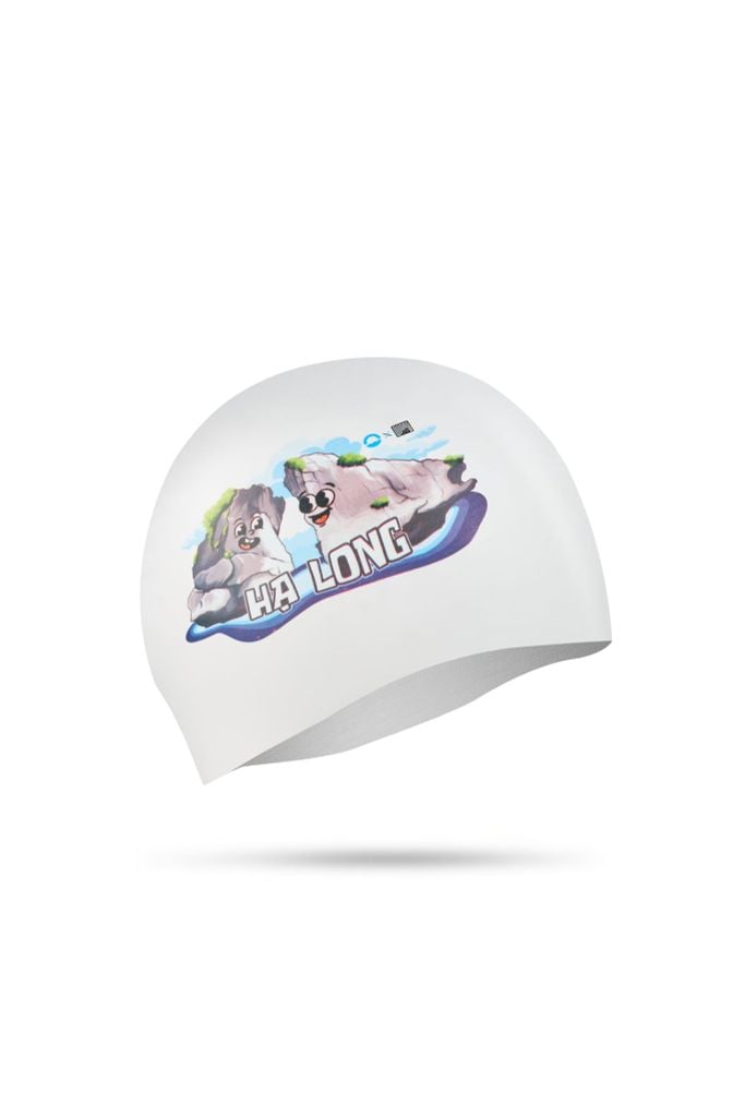 Nón bơi SOBIE silicone Đá Vôi — 2