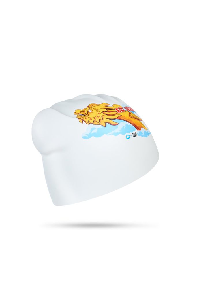 Nón bơi SOBIE silicone tóc dài Cầu Rồng — 3