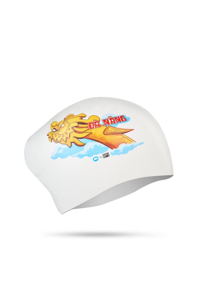 Nón bơi SOBIE silicone tóc dài Cầu Rồng — 2