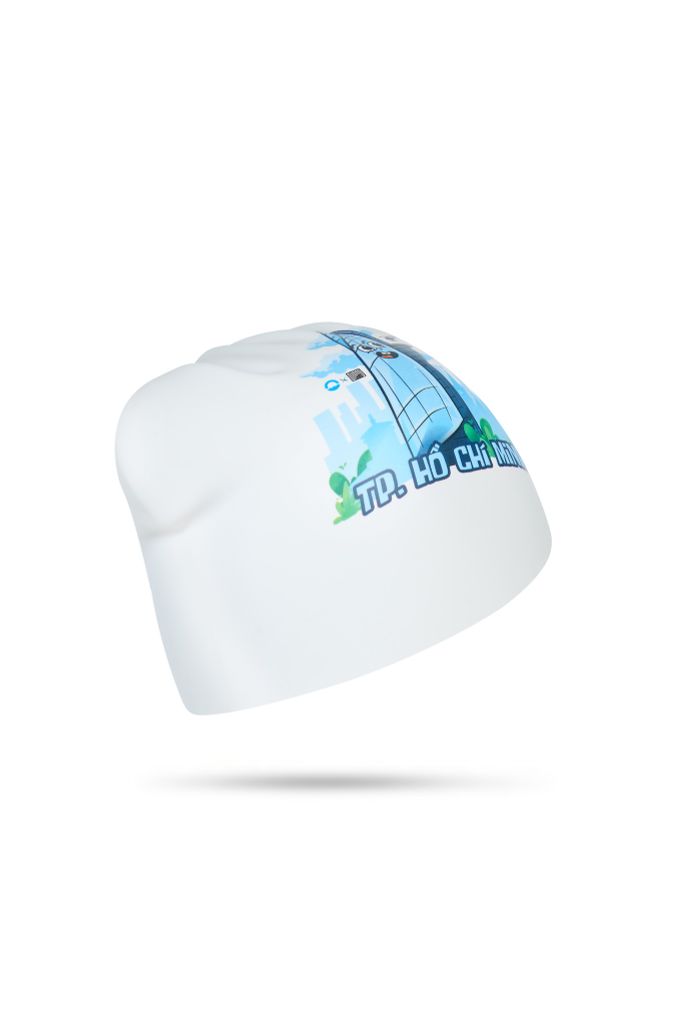Nón bơi SOBIE silicone tóc dài Bitexco, ảnh 3