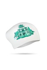 Nón bơi SOBIE silicone tóc dài Hồ Gươm 2