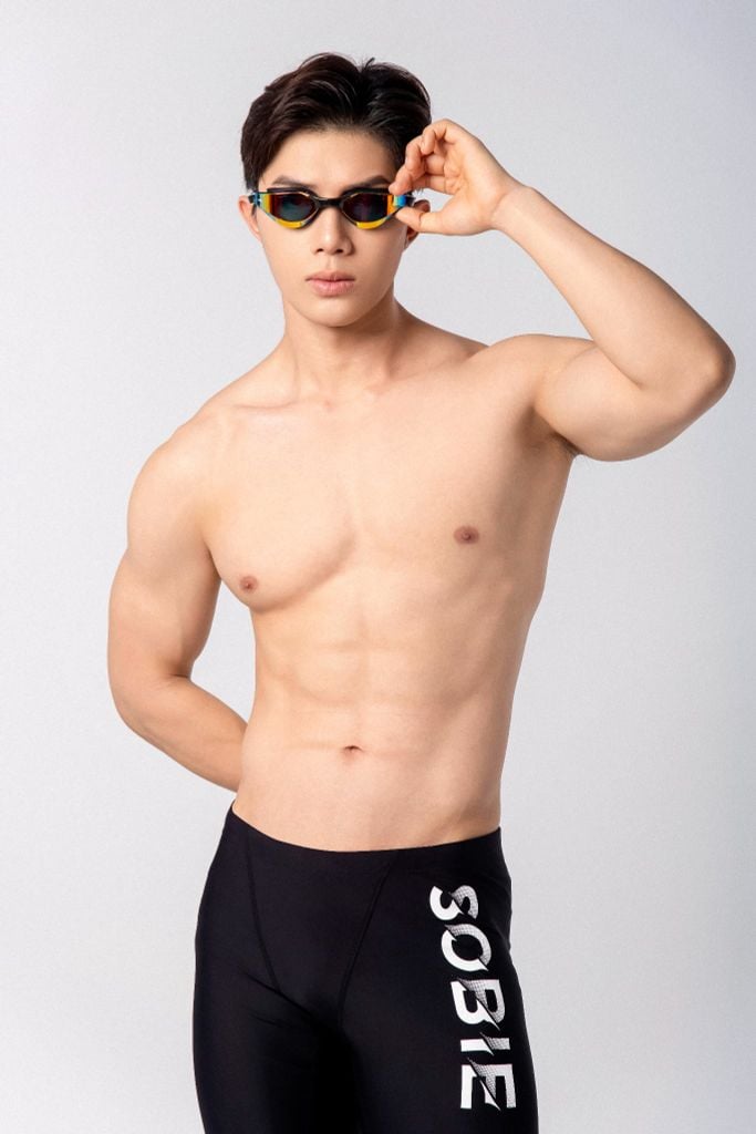 Kính bơi SOBIE cao cấp tráng gương, chống sương, UV - Amber Light Mirror S02 — 7