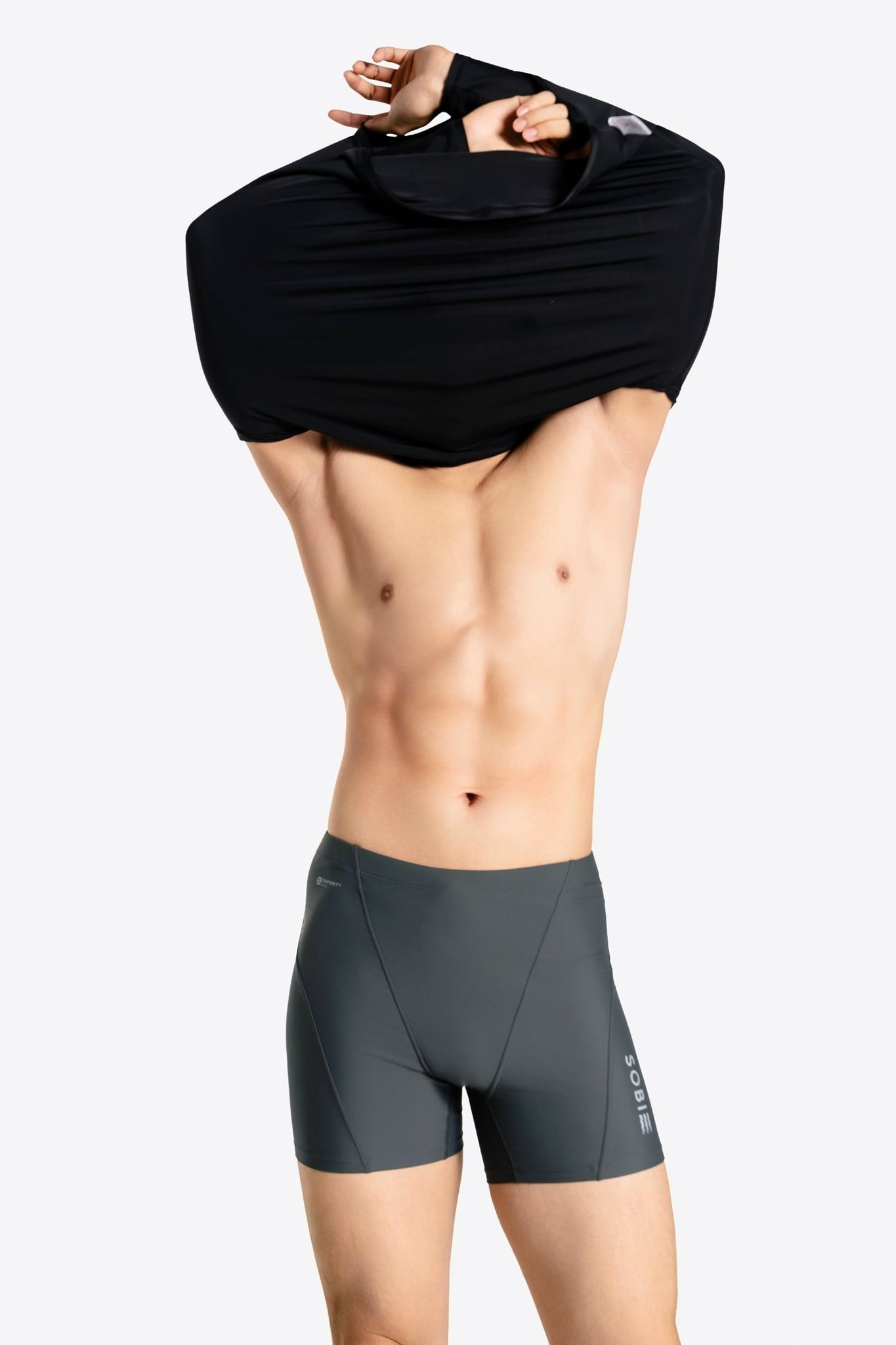 Quần bơi Nam Sobie Boxer Aqua William