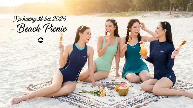Xu hướng đồ bơi đi biển chụp ảnh đẹp dẫn đầu năm 2026