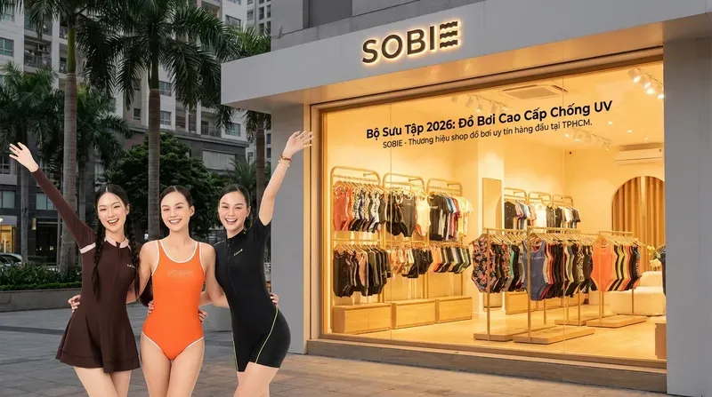2. SOBIE - Thương hiệu shop đồ bơi uy tín hàng đầu tại TPHCM